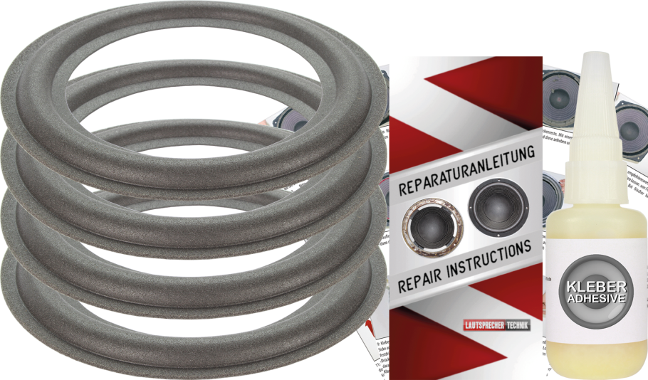 Quadral Phonologue Gold Altan Speaker Surround Re-Foam Repair Kit - 4 Pieces Surrounds